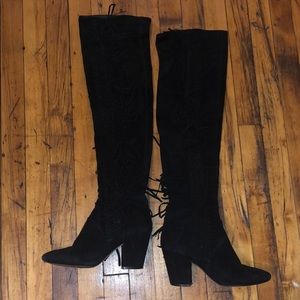 Rebecca Minkoff Suede Knee boots